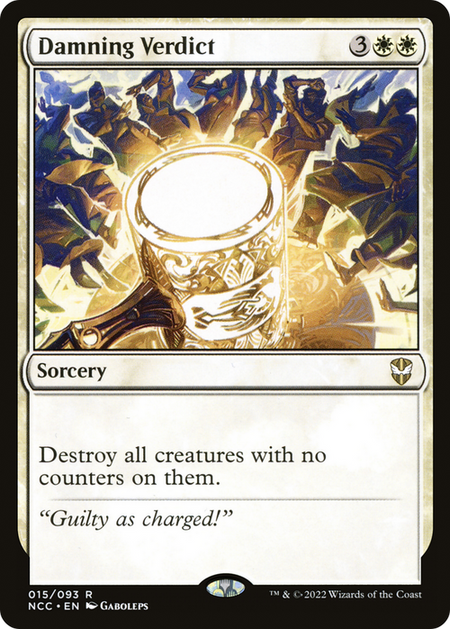 Damning Verdict (NCC-015) - New Capenna Commander