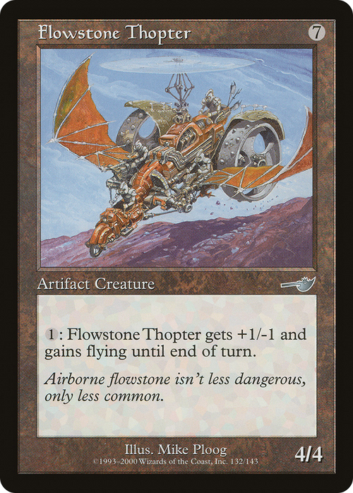 Flowstone Thopter (NMS-132) - Nemesis Foil