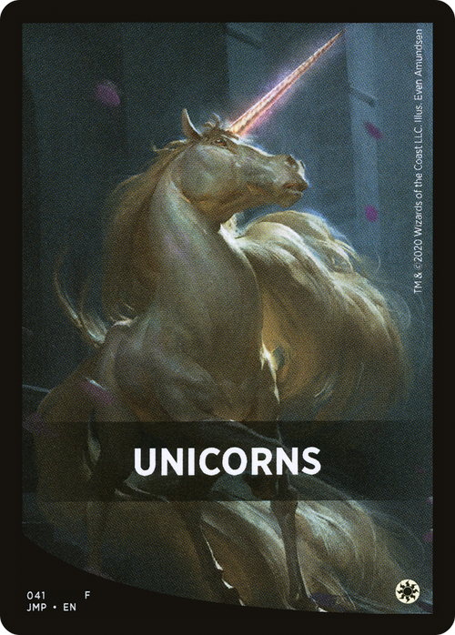 Unicorns Theme Card (JMP-041) - Jumpstart Front Cards