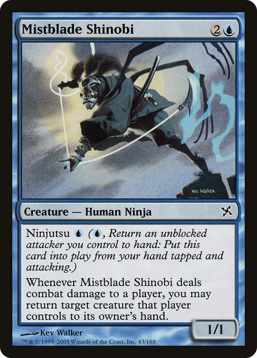 Mistblade Shinobi (BOK-043) - Betrayers of Kamigawa