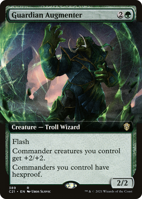 Guardian Augmenter (Extended Art) (C21-389) - Commander 2021: (Extended Art)