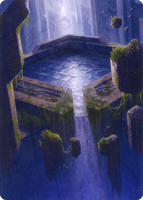 Morphic Pool // Morphic Pool (AZNR-032) - Zendikar Rising Art Series (Borderless)