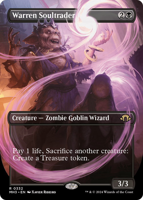 Warren Soultrader (Borderless) (MH3-332) - Modern Horizons 3