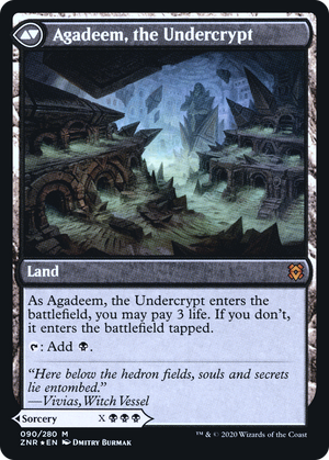 Agadeem's Awakening (PRE-90S) - Zendikar Rising Promos Foil