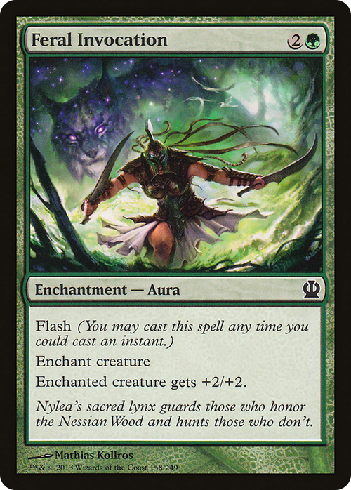 Feral Invocation (THS-158) - Theros
