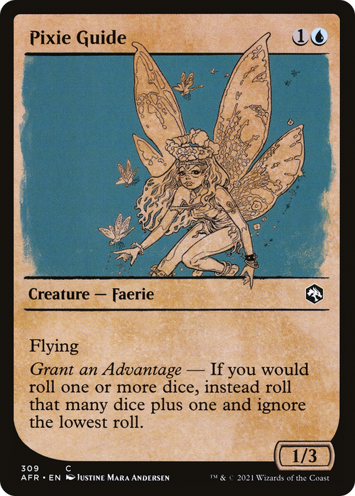 Pixie Guide (Showcase) (AFR-309) - Adventures in the Forgotten Realms: (Showcase) Foil