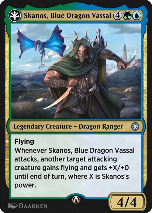 Skanos, Blue Dragon Vassal (HBG-18U) - Alchemy Horizons: Baldur's Gate