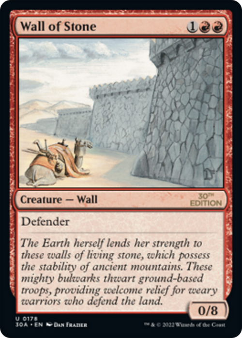 Wall of Stone (30A-178) - 30th Anniversary Edition