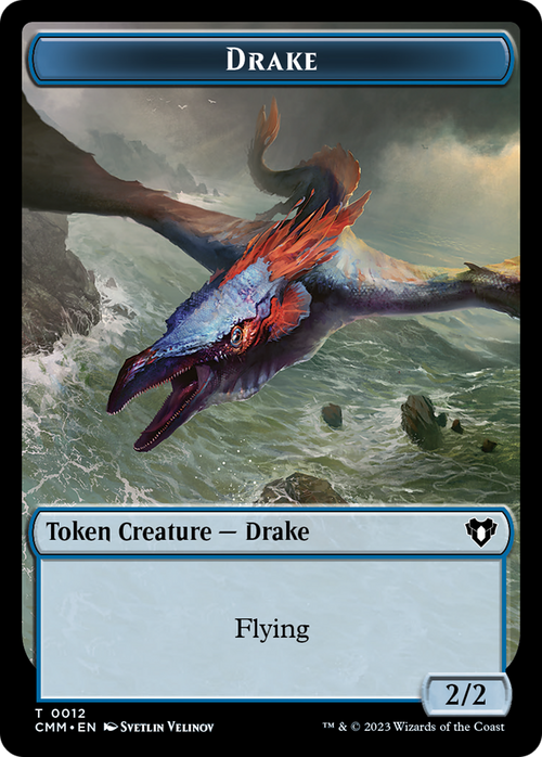 Drake (TCMM-012) - Commander Masters Tokens Foil