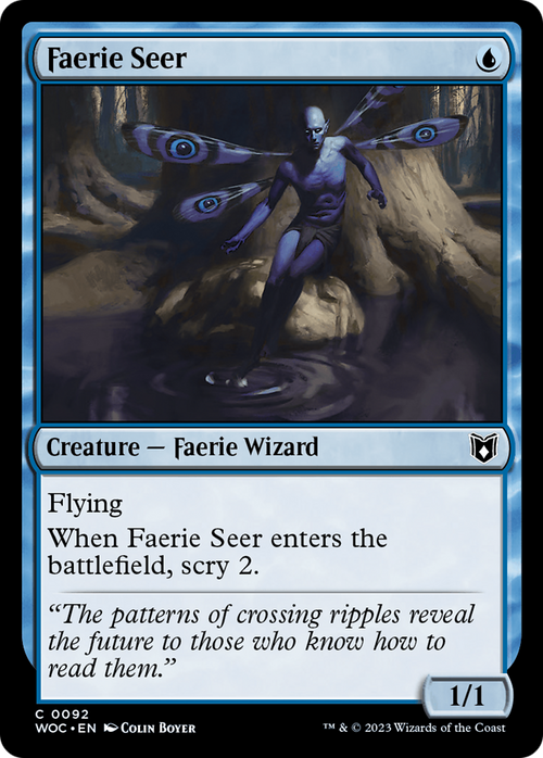Faerie Seer (WOC-092) - Wilds of Eldraine Commander
