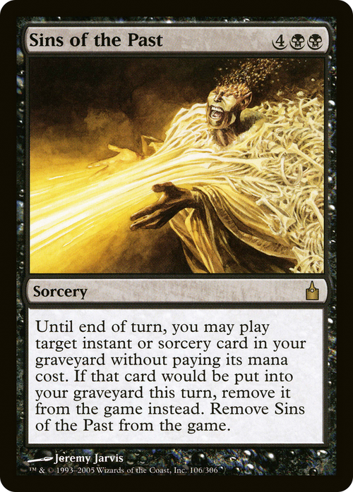 Sins of the Past (RAV-106) - Ravnica: City of Guilds