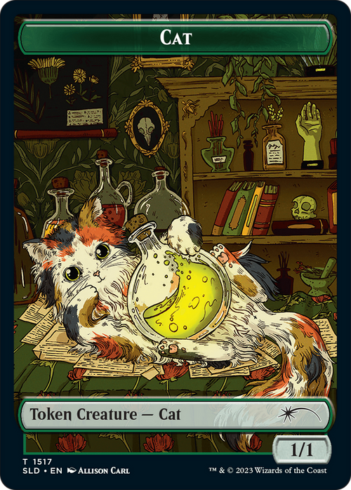Cat (SLD-1517) - Secret Lair Drop: (Full Art) Foil