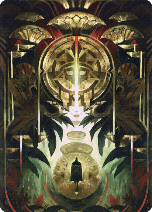 Jetmir's Garden // Jetmir's Garden (ASNC-076) - New Capenna Art Series (Borderless) Foil
