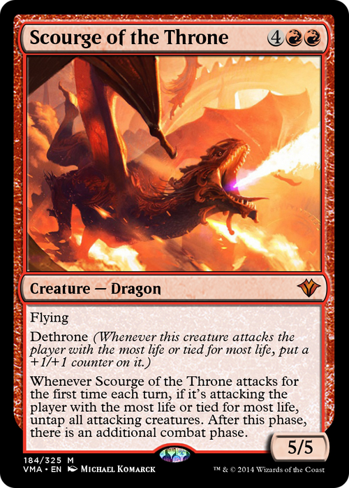 Scourge of the Throne (VMA-184) - Vintage Masters Foil