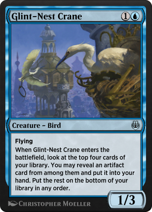 Glint-Nest Crane (KLR-050) - Kaladesh Remastered