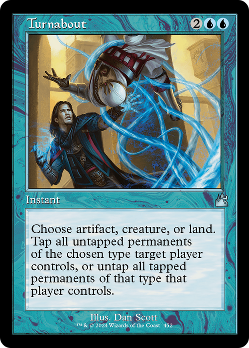 Turnabout (Retro Frame) (RVR-452) - Ravnica Remastered