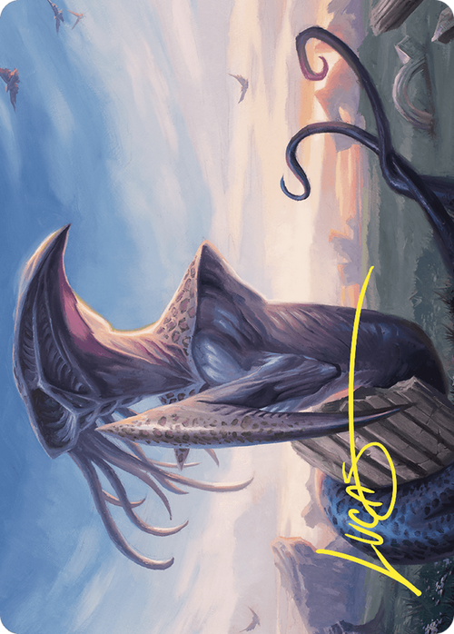 Sentinel Sliver // Sentinel Sliver (ACMM-076) - Commander Masters Art Series (Borderless) Foil