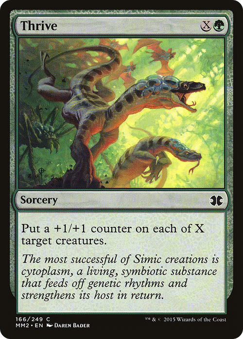 Thrive (MM2-166) - Modern Masters 2015 Foil