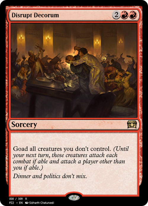 Disrupt Decorum (PZ2-65695) - Treasure Chest