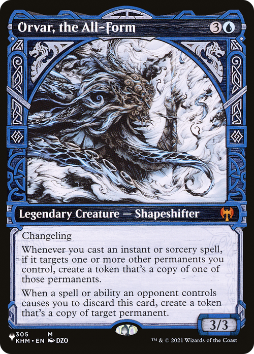 Orvar, the All-Form (Showcase) (LIST-KHM-305) - The List: (Showcase)