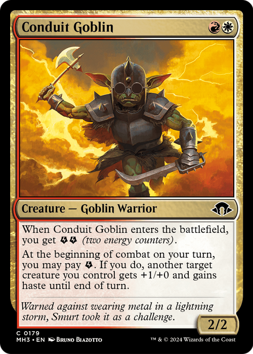Conduit Goblin (MH3-179) - Modern Horizons 3 Foil