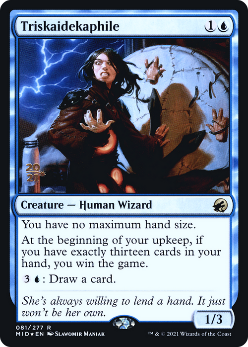Triskaidekaphile (PRE-81S) - Innistrad: Midnight Hunt Promos Foil