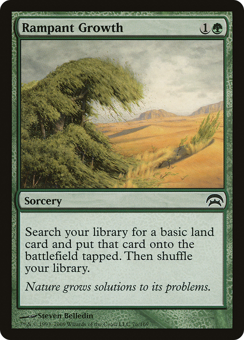 Rampant Growth (HOP-076) - Planechase