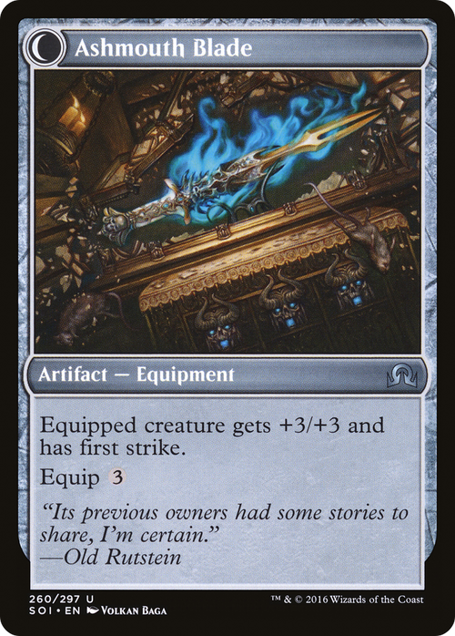 Neglected Heirloom (SOI-260) - Shadows over Innistrad: (Double Faced Transform)
