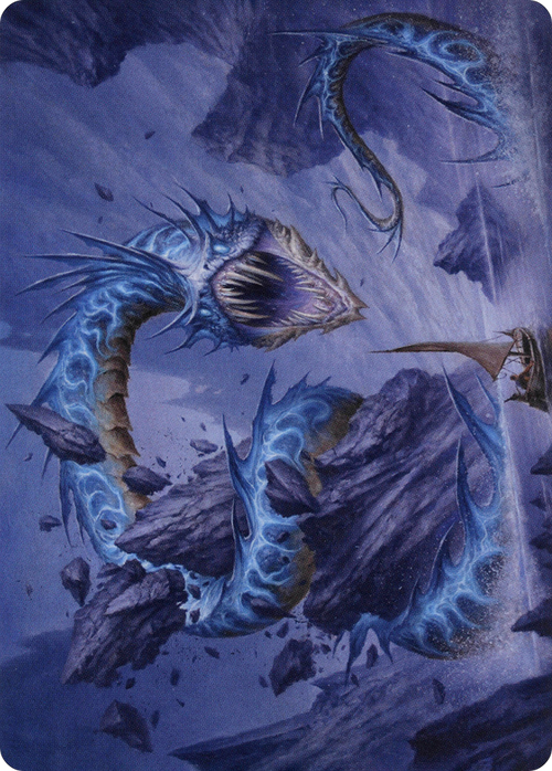Biolume Serpent // Biolume Serpent (AVOW-020) - Crimson Vow Art Series (Borderless) Foil