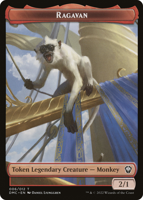 Ragavan (TDMC-006) - Dominaria United Commander Tokens