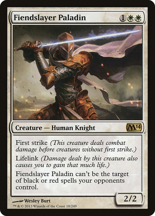 Fiendslayer Paladin (M14-018) - Magic 2014