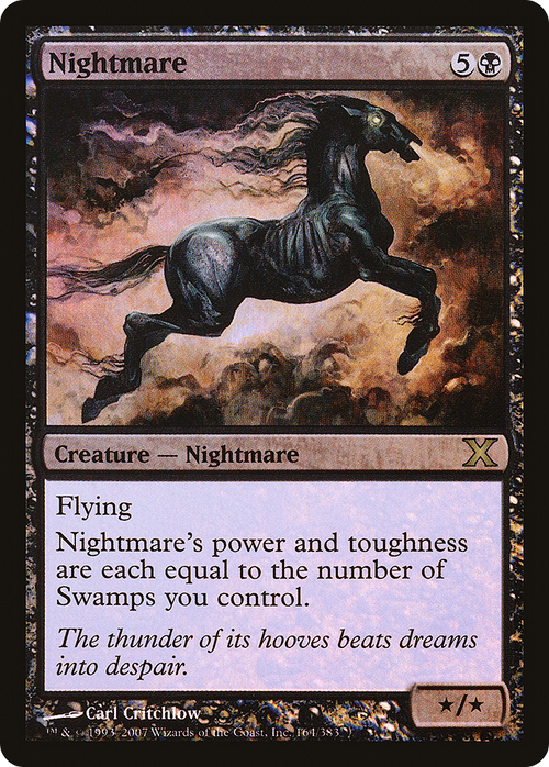Nightmare (10E-164★) - Tenth Edition Foil