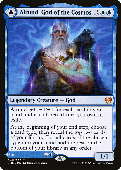 Alrund, God of the Cosmos (KHM-040) - Kaldheim