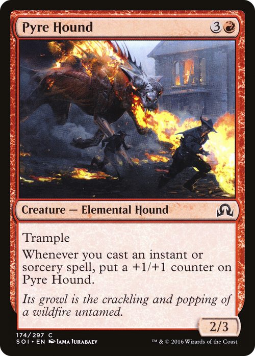 Pyre Hound (SOI-174) - Shadows over Innistrad Foil