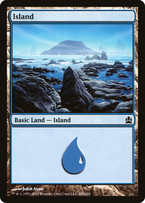 Island (305) (CMD-305) - Commander 2011