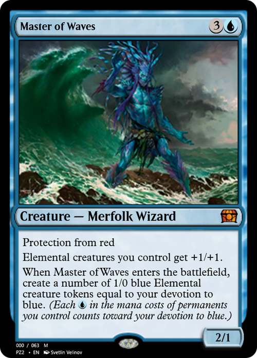 Master of Waves (PZ2-65859) - Treasure Chest Foil