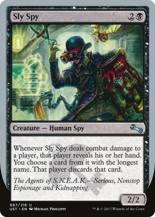 Sly Spy (A) (UST-67A) - Unstable