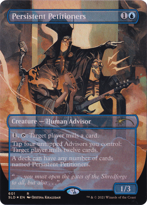 Persistent Petitioners (601) (SLD-601) - Secret Lair Drop (Borderless) Foil