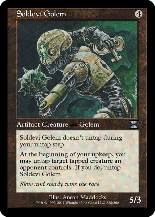 Soldevi Golem (ME4-228) - Masters Edition IV Foil