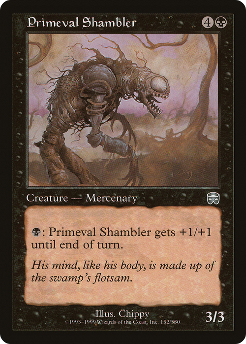 Primeval Shambler (MMQ-152) - Mercadian Masques