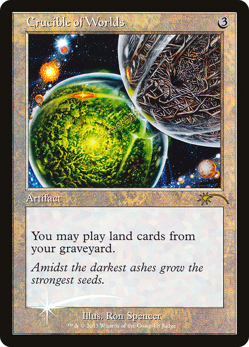 Crucible of Worlds (JDG-004) - Judge Gift Cards 2013 Foil