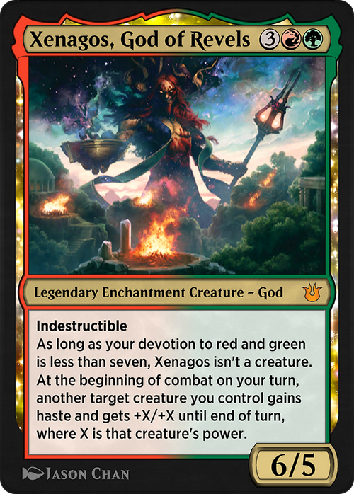 Xenagos, God of Revels (EA3-018) - Explorer Anthology 3: (enchantment)