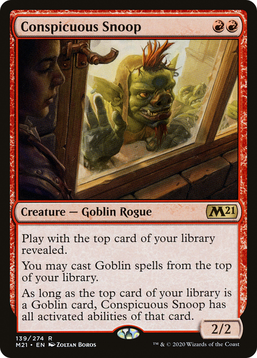 Conspicuous Snoop (M21-139) - Core Set 2021