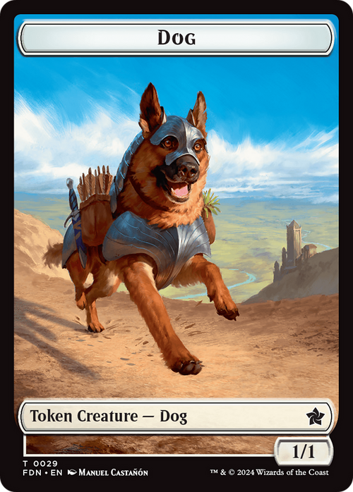 Dog (TFDN-029) - Foundations Tokens