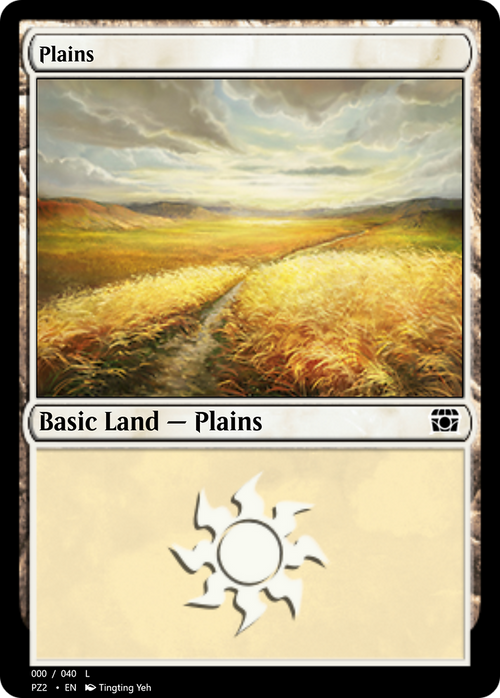 Plains (PZ2-70801) - Treasure Chest Foil