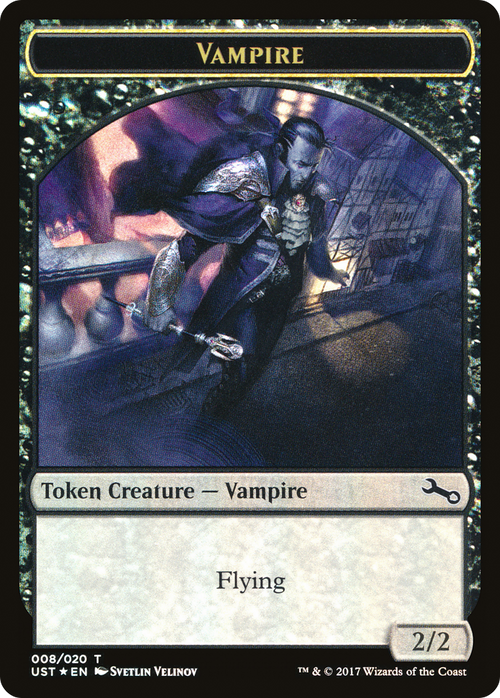 Vampire Token (UST-008) - Unstable Tokens Foil