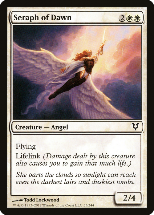 Seraph of Dawn (AVR-035) - Avacyn Restored Foil