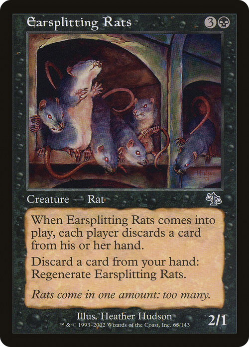 Earsplitting Rats (JUD-065) - Judgment