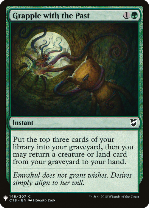 Grapple with the Past (LIST-C18-148) - The List
