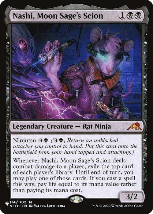 Nashi, Moon Sage's Scion (LIST-NEO-114) - The List